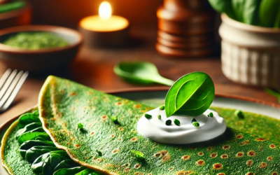 Spenótos palacsinta