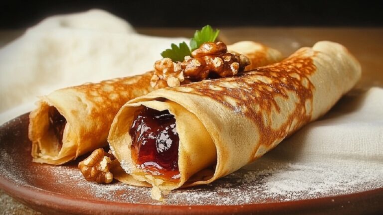 Eperlekváros palacsinta