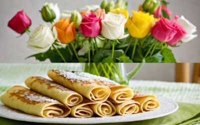 Gluténmentes palacsinta túrótöltelékkel