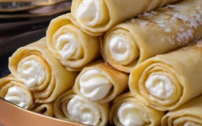 Tejbegrízzel töltött palacsinta