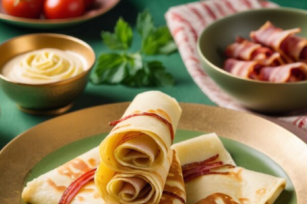 Sonkás-baconos palacsinta