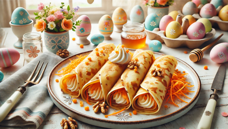 Húsvéti Répatorta Palacsinta – Krémes Narancsos Mascarponéval 🥕🍊