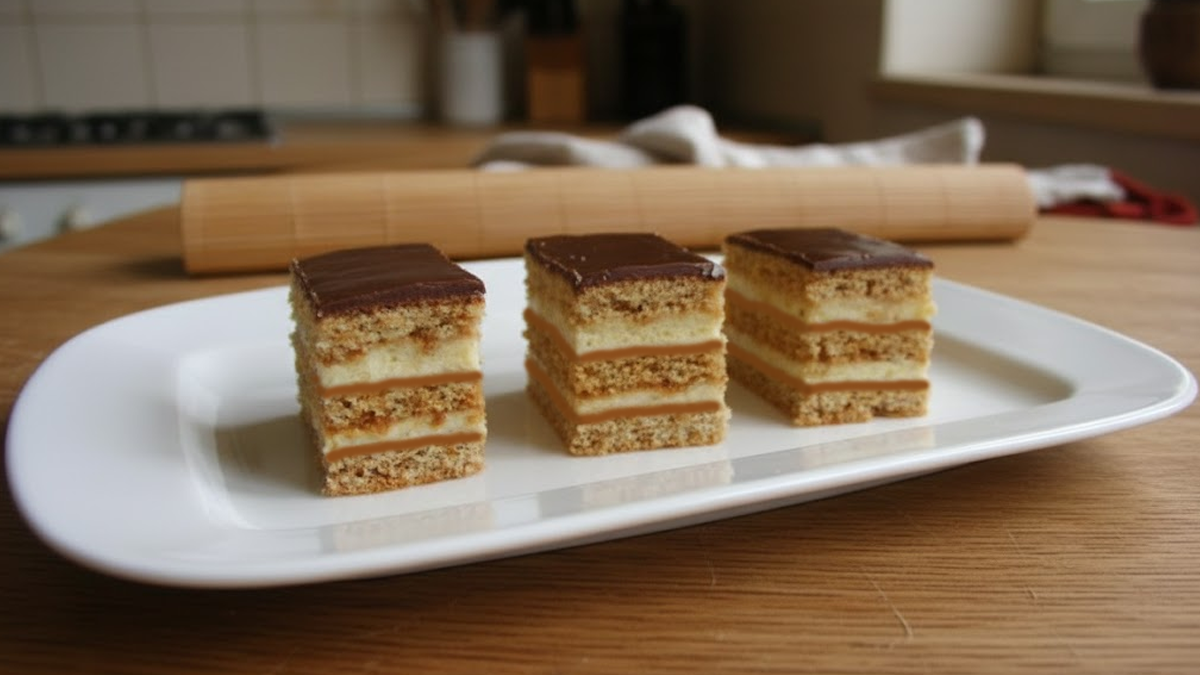 mézes-krémes süti recept