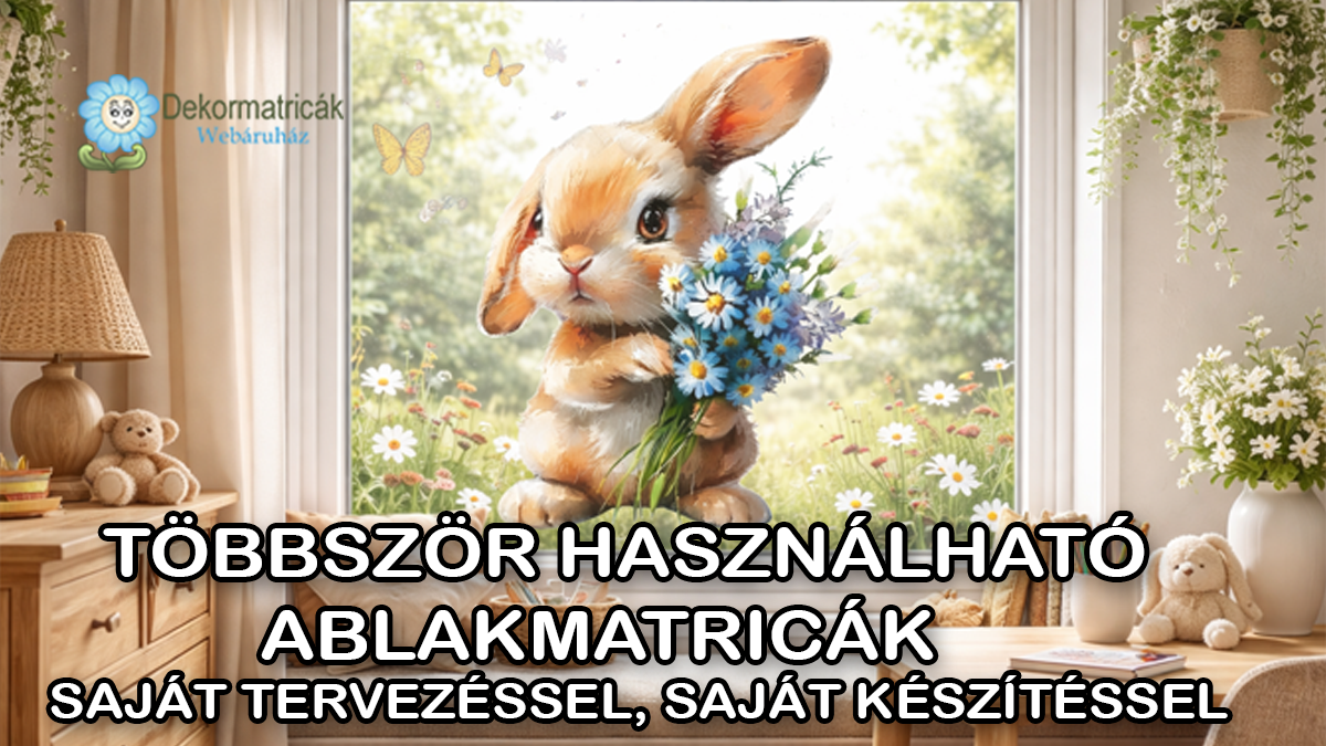 Sztatikus ablakmatricák – Dekormatricák webáruház